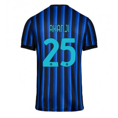 Inter Milan Manuel Akanji #25 Domaci Dres 2025-26 Kratak Rukav Inter Milan Manuel Akanji #25 Domaci Dres 2025-26 Kratak Rukav
